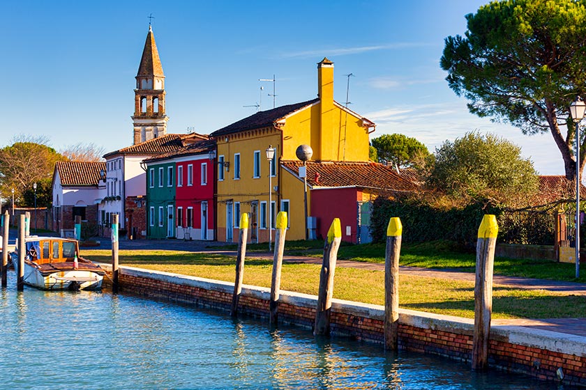 Mazzorbo in Venice Lagoon