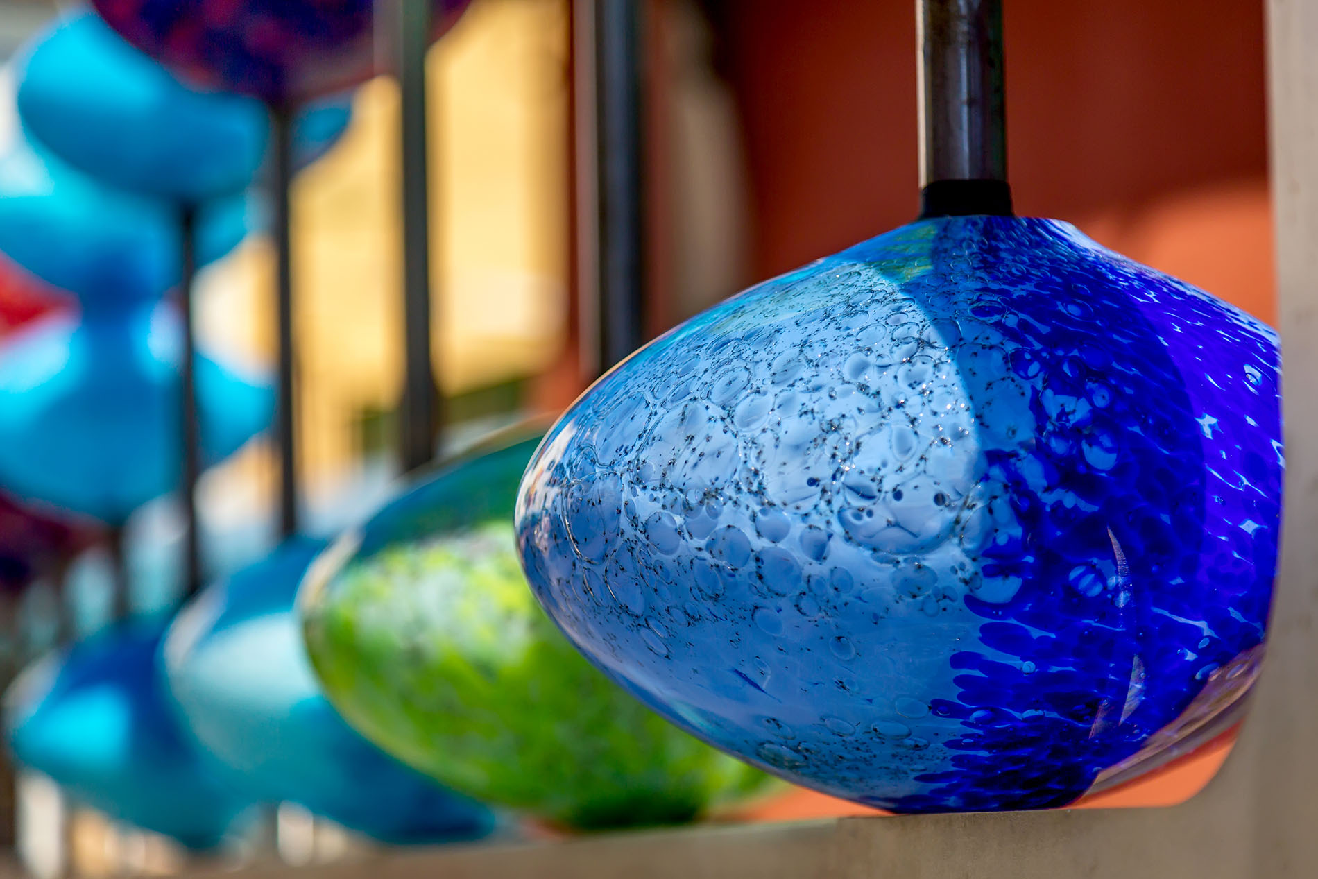 Glass blowing art in Murano