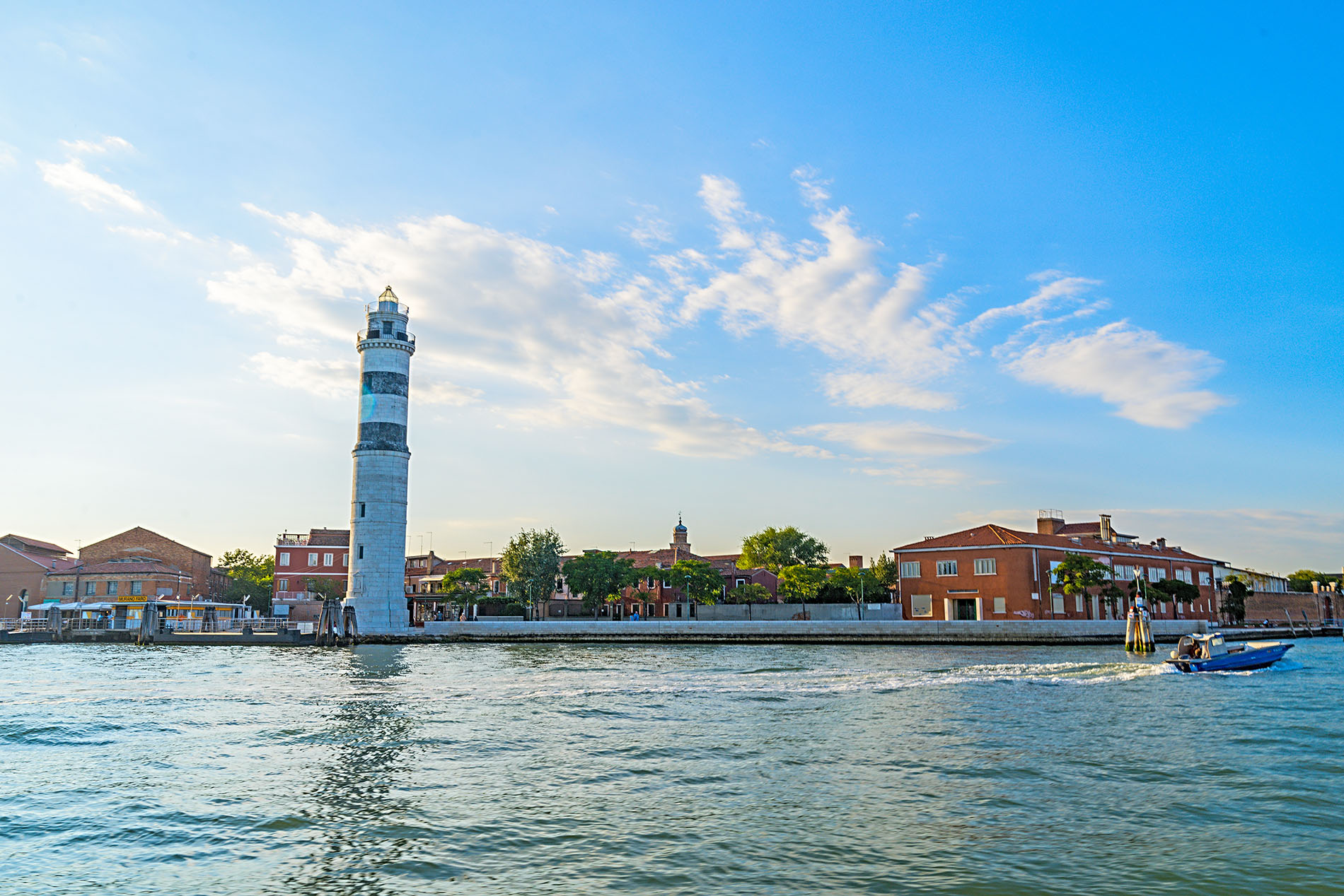 Panorama dalla laguna di Venezia
