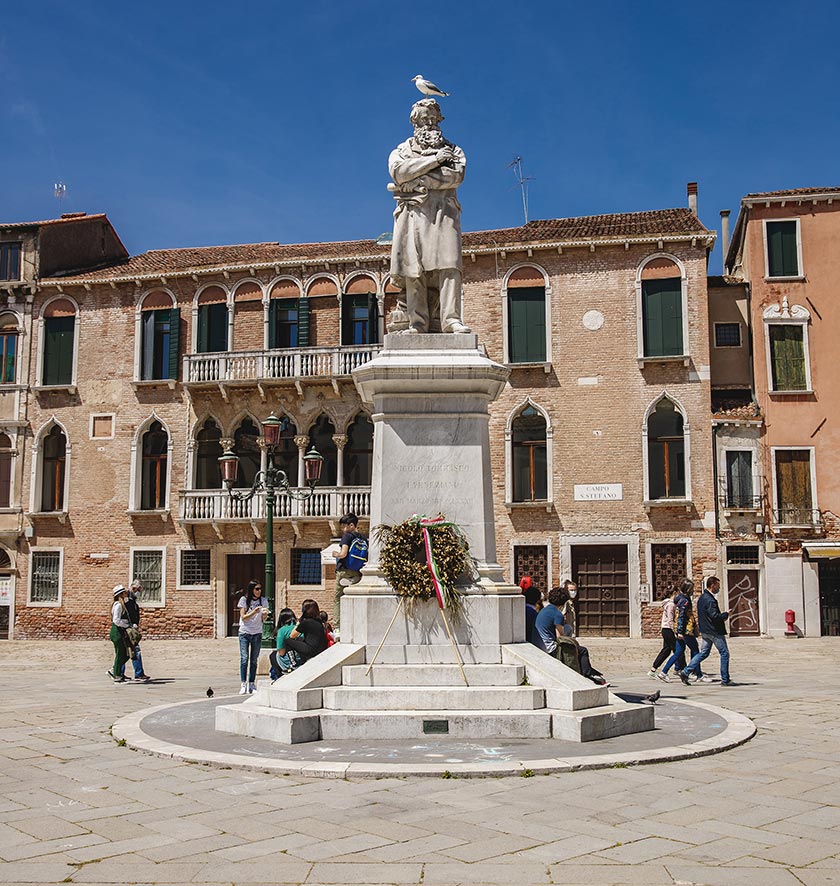 Campo Santo Stefano in Venice