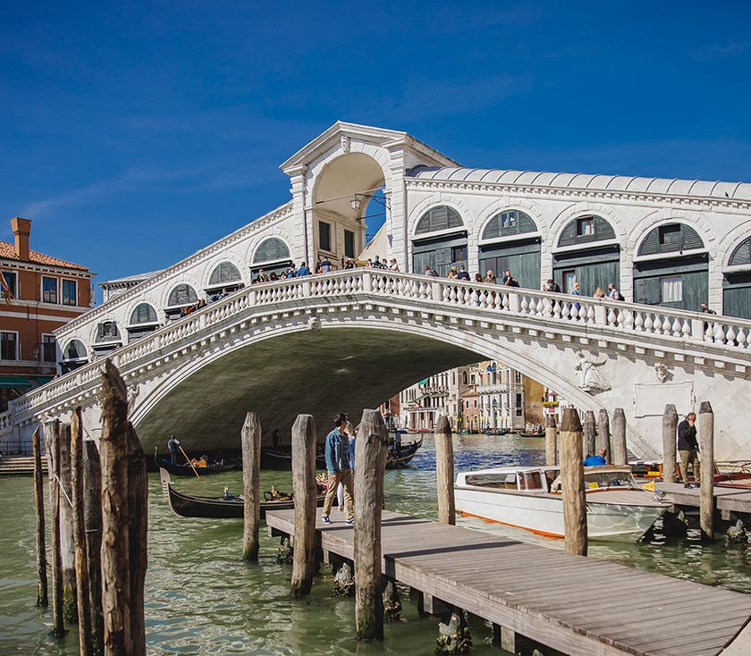 Rialto Bridge in Venice