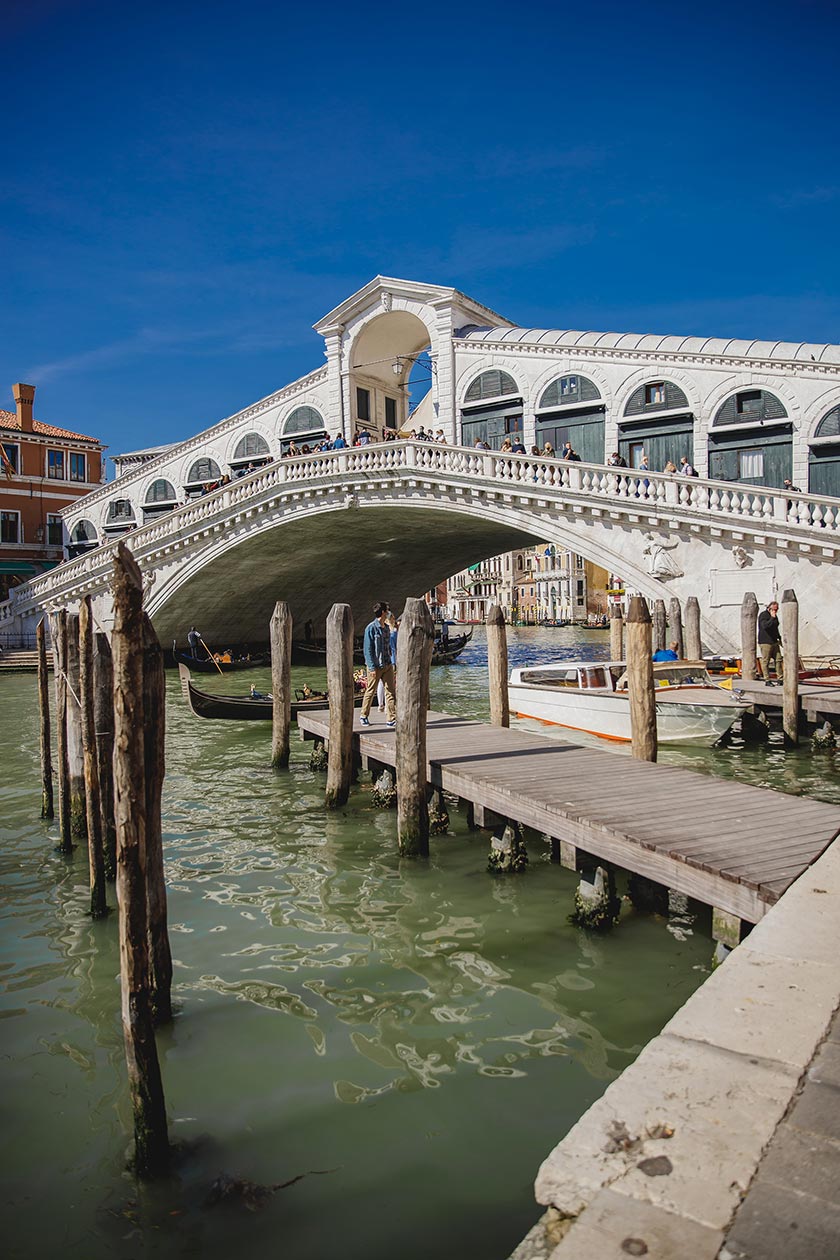 Rialto-Brücke in Venedig